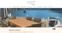 Desktop Screenshot of berowrawaterslodge.com.au